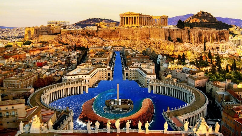 Ancient Greek amphitheater